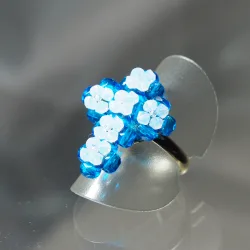  - Ring Undine -  - Laiton argenté